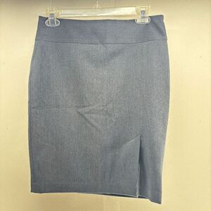 Studio 400 The Limited Skirt Womens Size XS 0 Gray Pencil Stretch Career Basics